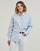 Clothing Women Shirts Calvin Klein Jeans WOVEN LABEL RELAXED SHIRT Blue