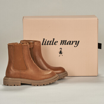 Shoes Girl Ankle boots Little Mary MAGGIE Brown