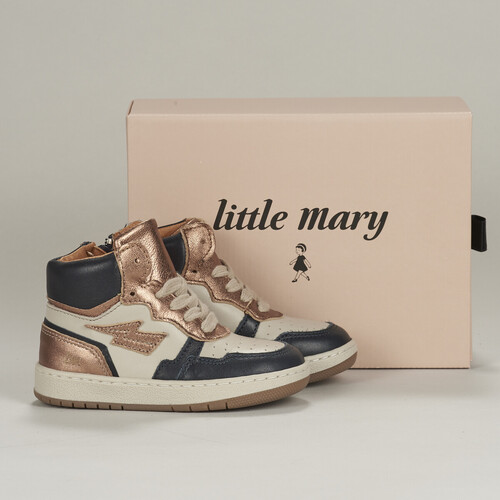 Shoes Children Hi top trainers Little Mary CAMILLE Brown