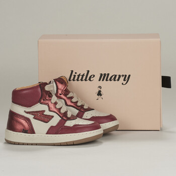 Shoes Children Hi top trainers Little Mary CAMILLE Red