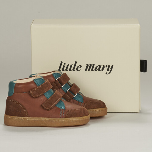 Shoes Boy Hi top trainers Little Mary LEIO Brown
