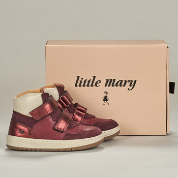 Shoes Girl Hi top trainers Little Mary  Red