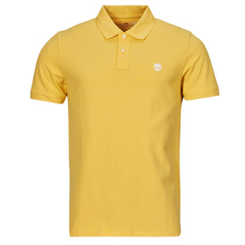 Timberland Pique Short Sleeve Polo Yellow