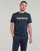 Clothing Men Short-sleeved t-shirts Timberland Camo Linear Logo Short Sleeve Tee Marine