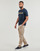Clothing Men Short-sleeved t-shirts Timberland Linear Logo Short Sleeve Tee Marine