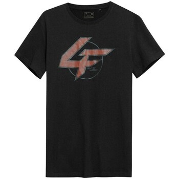 Clothing Men Short-sleeved t-shirts 4F H4z21 Tsm022 20s Black