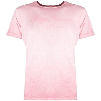 Clothing Men Short-sleeved t-shirts Pepe jeans West Sir Pink