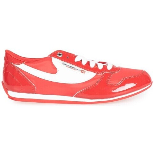Shoes Women Low top trainers Diesel Sheclaw Red