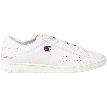 Shoes Men Low top trainers Champion Court Club Patch White