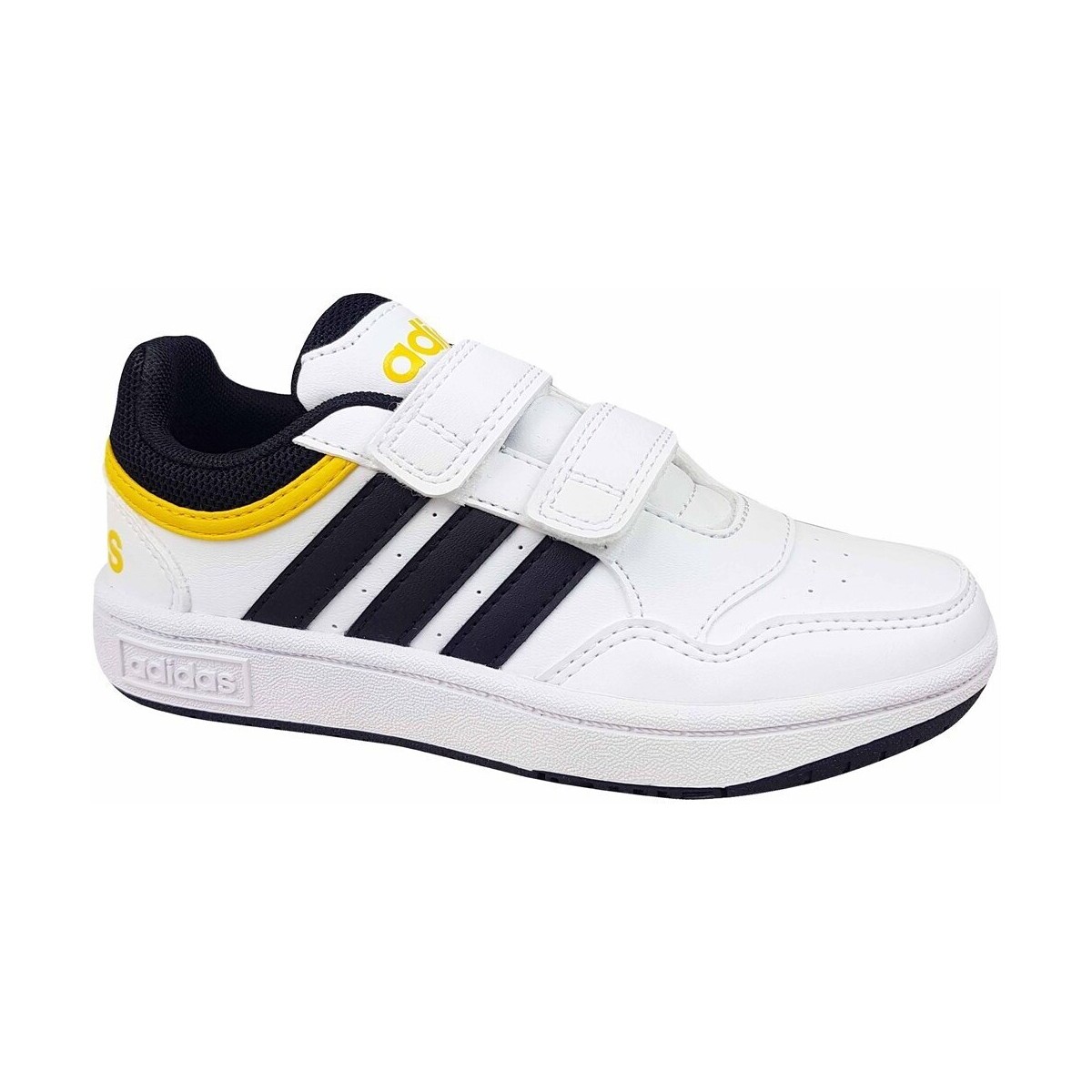 Shoes Children Low top trainers adidas Originals Hoops 3.0 Cf C White