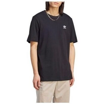 Clothing Men Short-sleeved t-shirts adidas Originals Trefoil Essentials Black