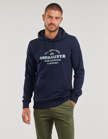 Clothing Men Sweaters Quiksilver TRADESMITH HOODIE Marine