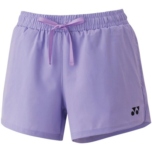 Clothing Women Cropped trousers Yonex Womens Shorts 25065 Mist Purple Purple