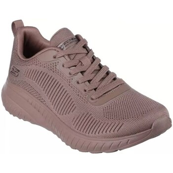 Shoes Women Low top trainers Skechers Bobs Squad Chaos Face Off Pink