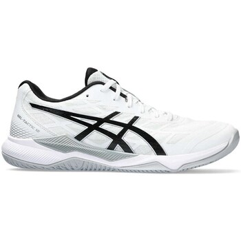 Shoes Men Indoor sports trainers Asics Gel-tactic 12 White Black White