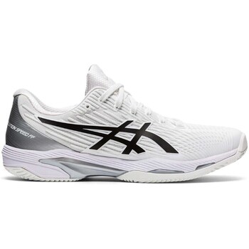 Shoes Men Tennis shoes Asics Solution Speed Ff 2 Clay White Black White