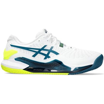 Shoes Men Tennis shoes Asics Gel-resolution 9 Clay White Restful Teal White