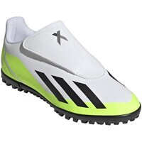 Shoes Children Football shoes adidas Originals X Crazyfast4 Vel Tf Jr Green, White