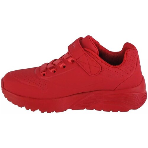 Shoes Children Low top trainers Skechers Uno Lite Red