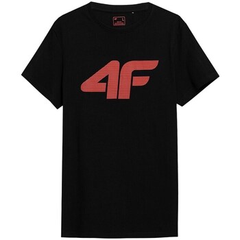 Clothing Men Short-sleeved t-shirts 4F 4FSS23TTSHM53721S Black