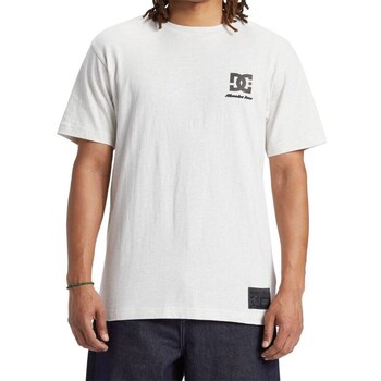 Clothing Men Short-sleeved t-shirts DC Shoes 34935372461 White