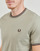 Clothing Men Short-sleeved t-shirts Fred Perry TWIN TIPPED T-SHIRT Grey