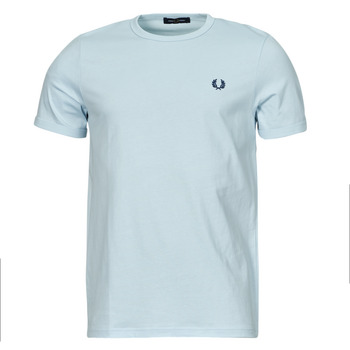 fred perry  ringer t-shirt  men's t shirt in blue