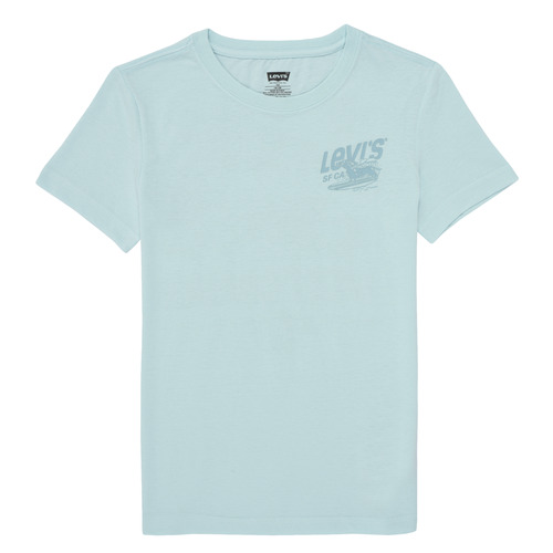 Clothing Boy Short-sleeved t-shirts Levi's SURFING DACHSHUND TEE Multicolour / Blue