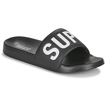 Shoes Men Sliders Superdry Sandales De Piscine Véganes Core Black / White