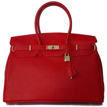 Bags Women Handbags Vera Pelle A4 Red
