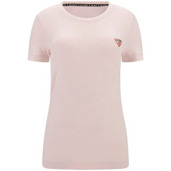 Clothing Women Short-sleeved t-shirts Guess W2YI44J1314A60W Pink