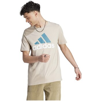 Clothing Boy Short-sleeved t-shirts adidas Originals IJ8575 Beige