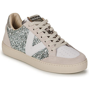 Shoes Women Low top trainers Victoria BERLIN Silver / White