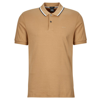 Clothing Men Short-sleeved polo shirts BOSS Penrose 38 Camel