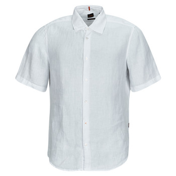 Clothing Men Short-sleeved shirts BOSS Rash_2 White