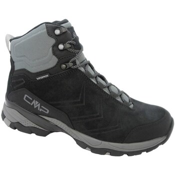 Shoes Men Walking shoes Cmp Melnick Mid Wp Waterproof Black, Grey
