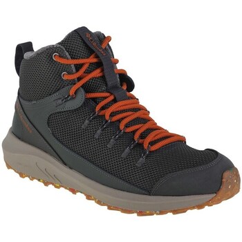 Shoes Men Walking shoes Columbia Trailstorm Mid Waterproof Omni Heat Graphite, Orange