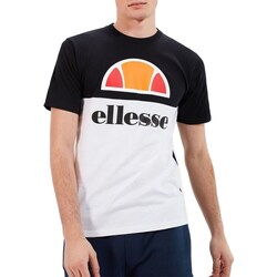 Clothing Men Short-sleeved t-shirts Ellesse Arbatax Tee Black, White