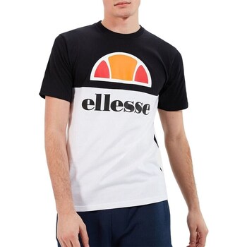 Clothing Men Short-sleeved t-shirts Ellesse Arbatax Tee Black, White