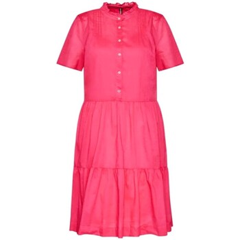 Clothing Women Dresses Tommy Hilfiger Cotton Voilr F F Pink
