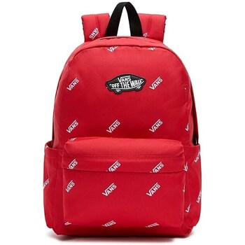 Bags Rucksacks Vans New Skool Backpack True Red Red