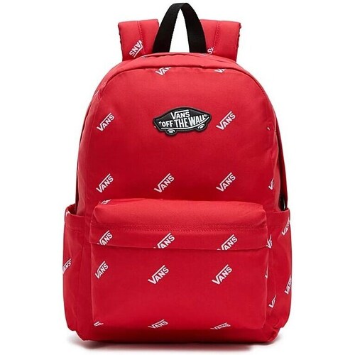 Bags Rucksacks Vans New Skool Backpack True Red Red