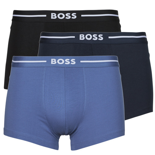 Underwear Men Boxer shorts BOSS Trunk 3P Bold Black / Blue / Marine