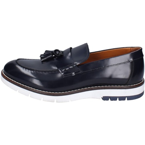 Shoes Men Loafers Eveet EZ284 Blue