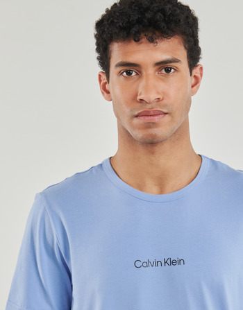 Calvin Klein Jeans S/S SHORT SET Blue / Grey