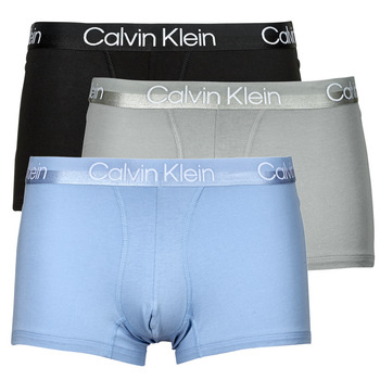 Underwear Men Boxer shorts Calvin Klein Jeans TRUNK 3PK X3 Grey / Blue / Black