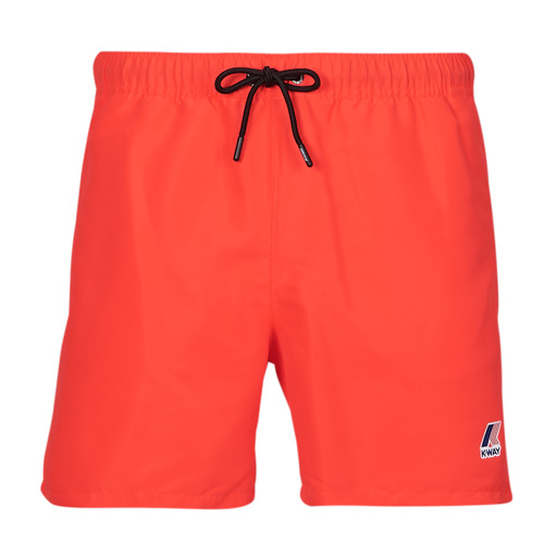 Clothing Men Trunks / Swim shorts K-Way LE VRAI OLIVIER FLUO Red / Fluorescent