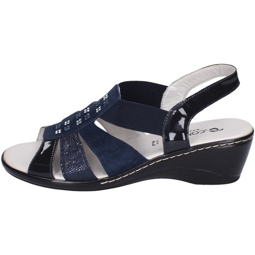 Shoes Women Sandals Confort EZ364 Blue
