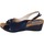 Shoes Women Sandals Confort EZ449 Blue