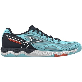 Shoes Men Indoor sports trainers Mizuno Wave Medal 7 Tanager Turquoise Collegiate Blue Soleil Black, Blue